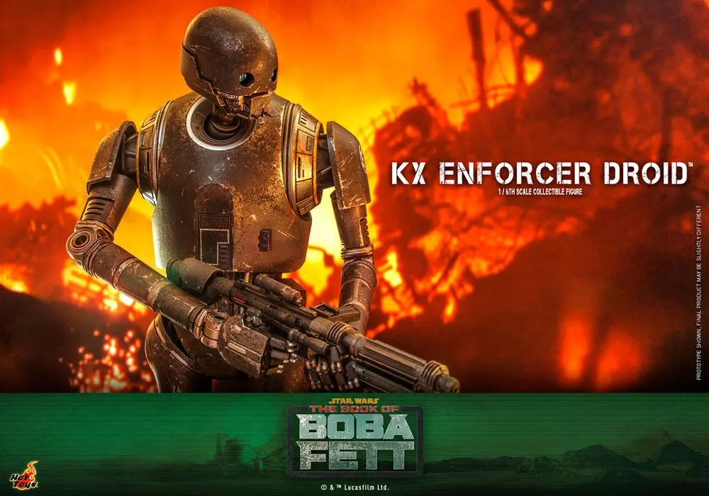 Star Wars: The Book of Boba Fett akcijska figura 1/6 KX Enforcer Droid 36 cm fotografija izdelka