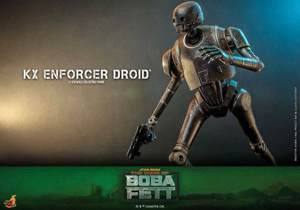Star Wars: The Book of Boba Fett akcijska figura 1/6 KX Enforcer Droid 36 cm fotografija izdelka