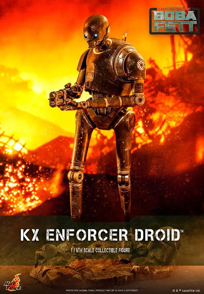 Star Wars: The Book of Boba Fett akcijska figura 1/6 KX Enforcer Droid 36 cm fotografija izdelka