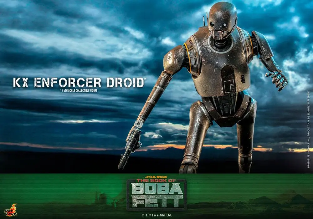 Star Wars: The Book of Boba Fett akcijska figura 1/6 KX Enforcer Droid 36 cm fotografija izdelka