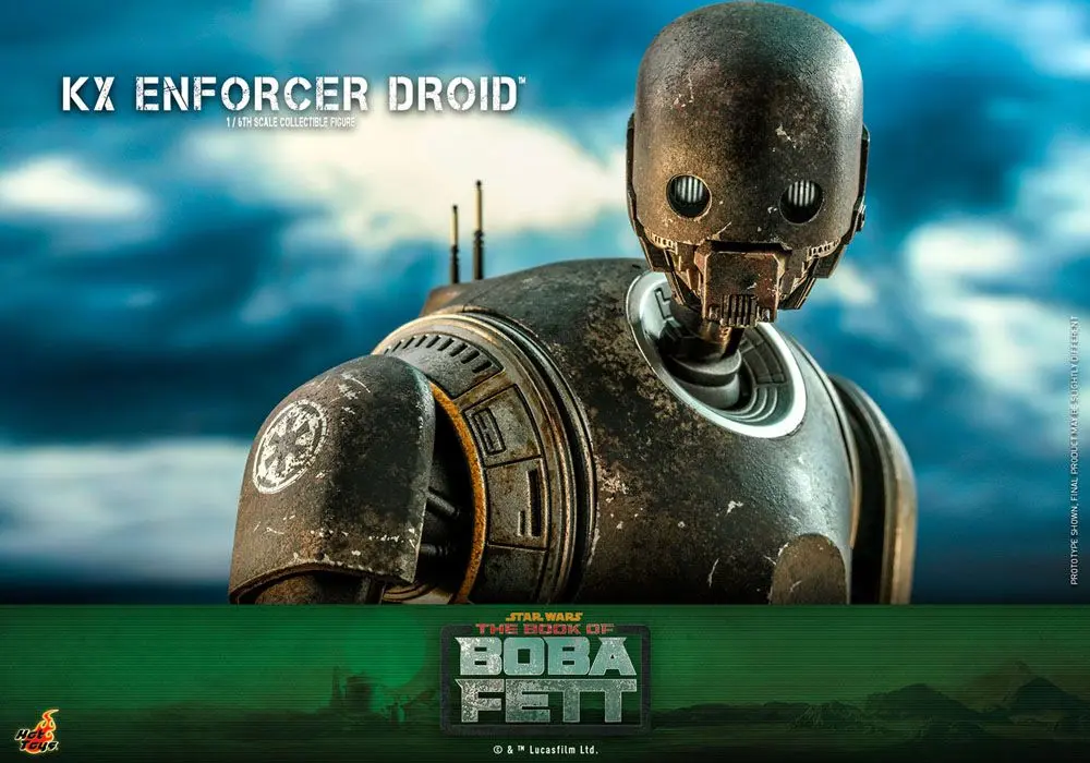 Star Wars: The Book of Boba Fett akcijska figura 1/6 KX Enforcer Droid 36 cm fotografija izdelka