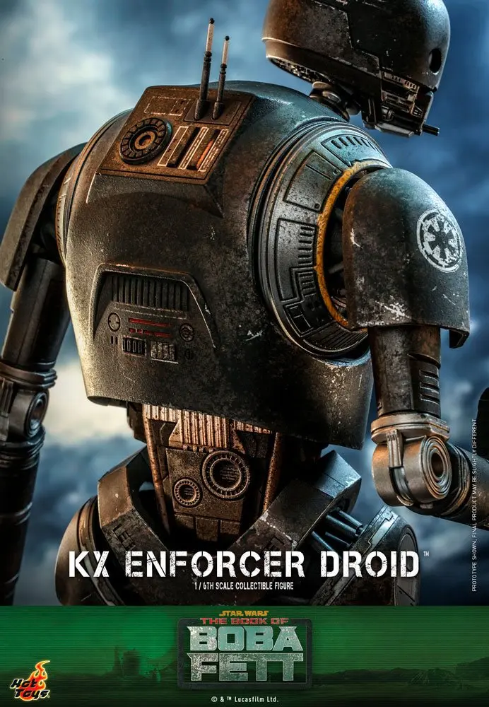 Star Wars: The Book of Boba Fett akcijska figura 1/6 KX Enforcer Droid 36 cm fotografija izdelka