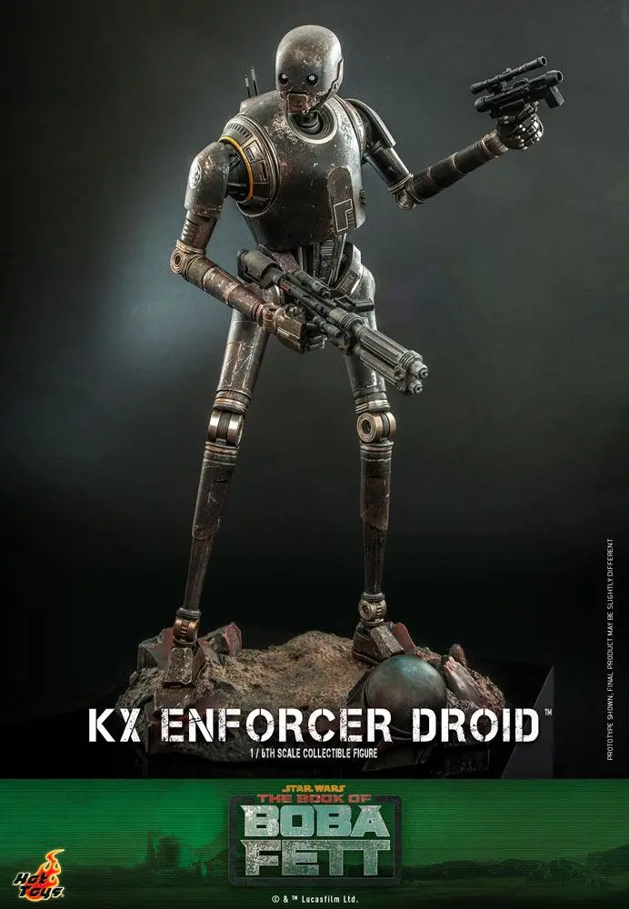 Star Wars: The Book of Boba Fett akcijska figura 1/6 KX Enforcer Droid 36 cm fotografija izdelka