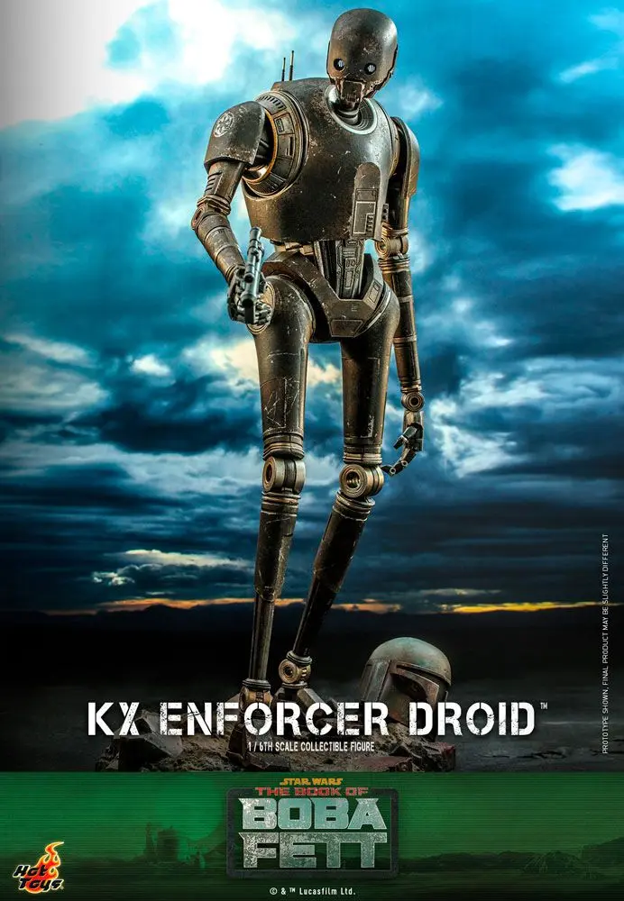 Star Wars: The Book of Boba Fett akcijska figura 1/6 KX Enforcer Droid 36 cm fotografija izdelka