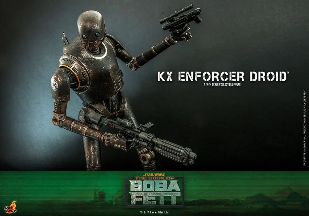 Star Wars: The Book of Boba Fett akcijska figura 1/6 KX Enforcer Droid 36 cm fotografija izdelka