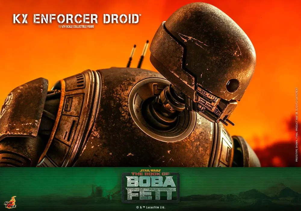 Star Wars: The Book of Boba Fett akcijska figura 1/6 KX Enforcer Droid 36 cm fotografija izdelka