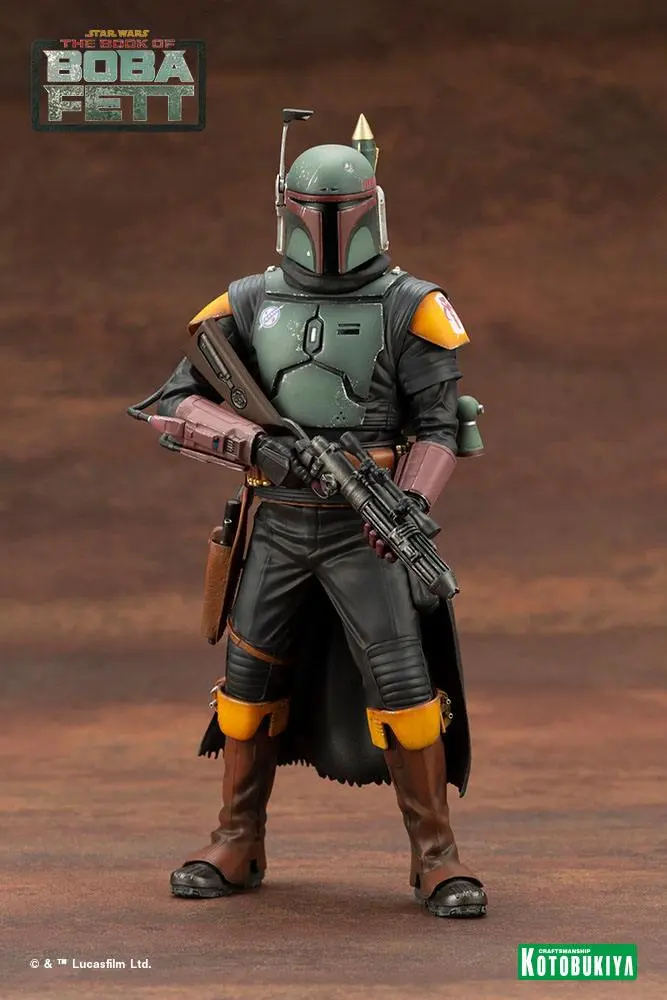 Star Wars: The Book of Boba Fett ARTFX+ PVC kip 1/10 Boba Fett 18 cm fotografija izdelka