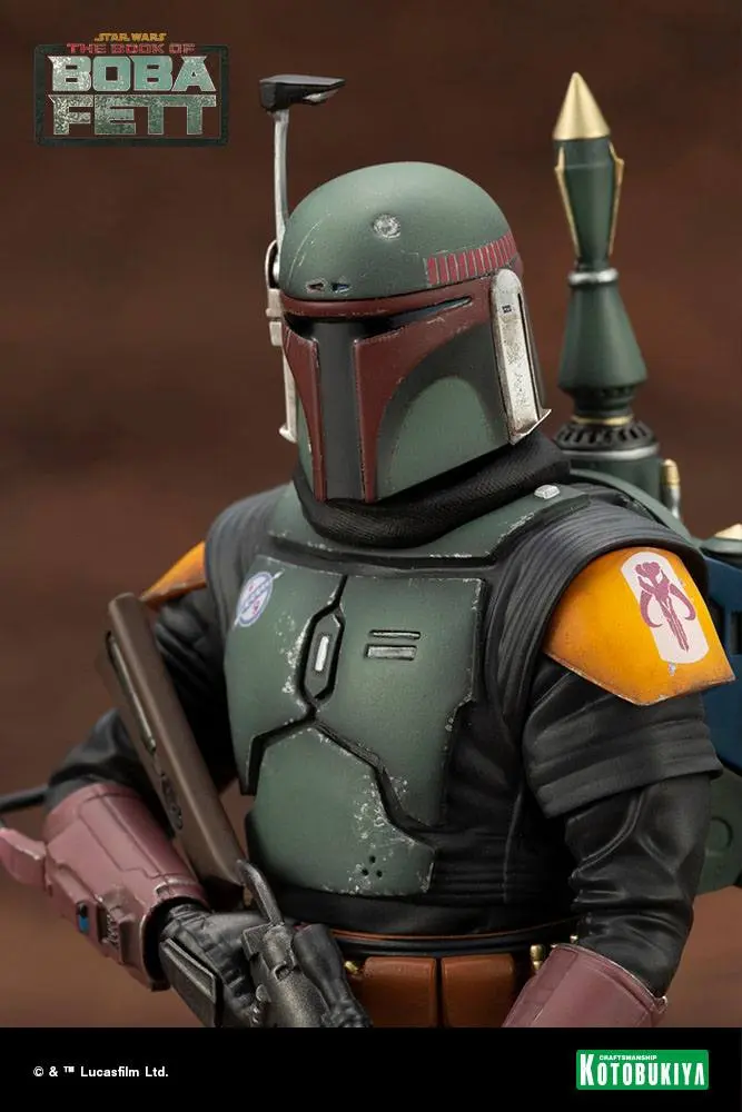 Star Wars: The Book of Boba Fett ARTFX+ PVC kip 1/10 Boba Fett 18 cm fotografija izdelka