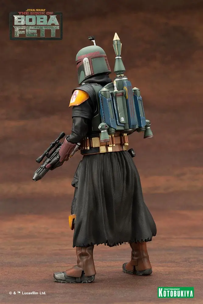 Star Wars: The Book of Boba Fett ARTFX+ PVC kip 1/10 Boba Fett 18 cm fotografija izdelka