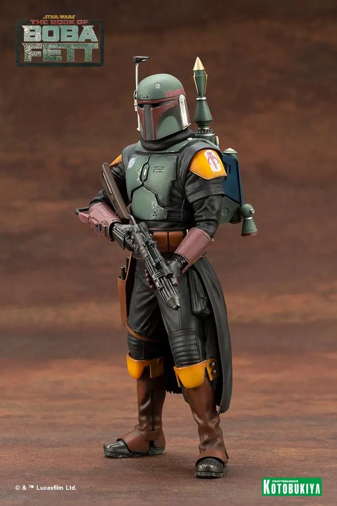 Star Wars: The Book of Boba Fett ARTFX+ PVC kip 1/10 Boba Fett 18 cm fotografija izdelka