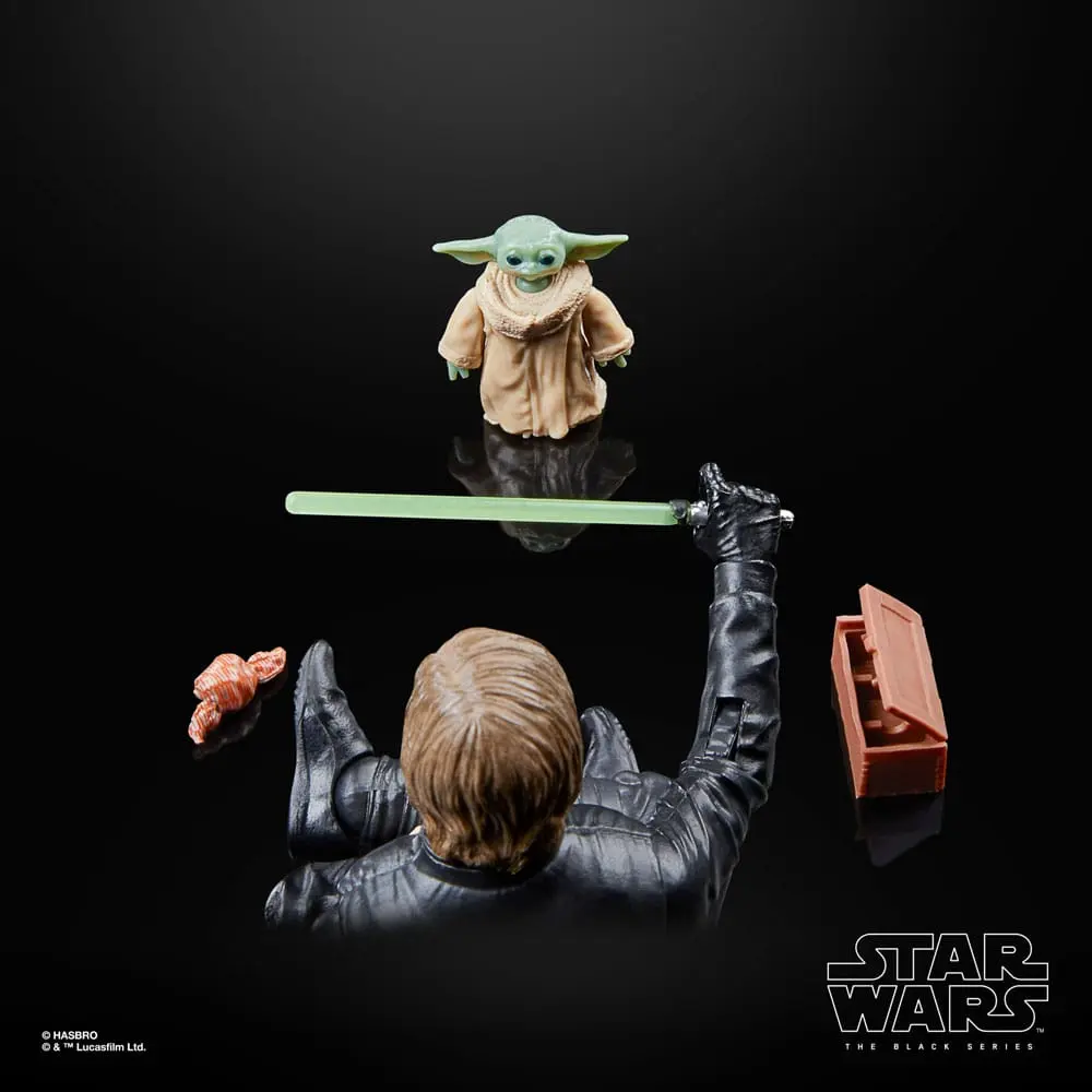 Star Wars: The Book of Boba Fett Black Series Akcijska figura 2-pack Luke Skywalker & Grogu 15 cm fotografija izdelka