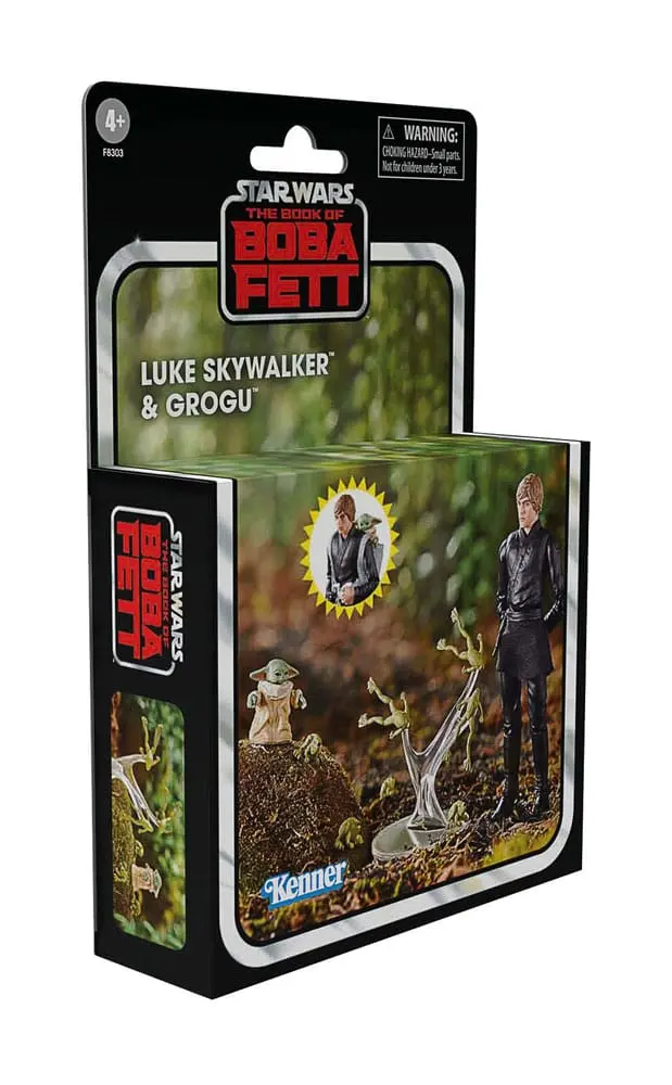 Star Wars: The Book of Boba Fett Vintage Collection Akcijske figure Luke Skywalker & Grogu 10 cm fotografija izdelka