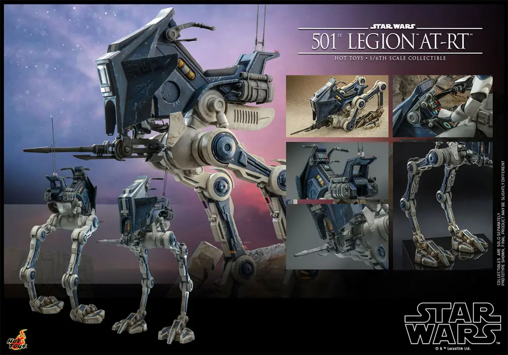 Star Wars The Clone Wars akcijska figura 1/6 501st Legion AT-RT 64 cm fotografija izdelka