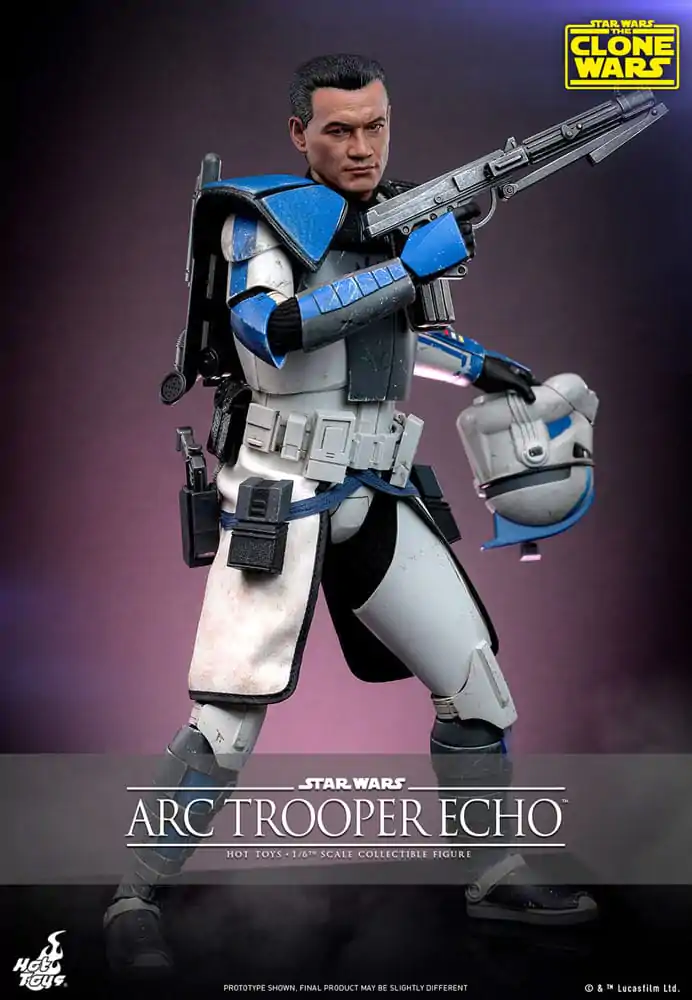 Star Wars: The Clone Wars akcijska figura 1/6 Arc Trooper Echo 30 cm fotografija izdelka