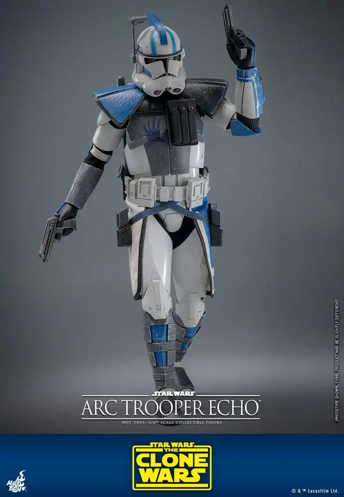 Star Wars: The Clone Wars akcijska figura 1/6 Arc Trooper Echo 30 cm fotografija izdelka