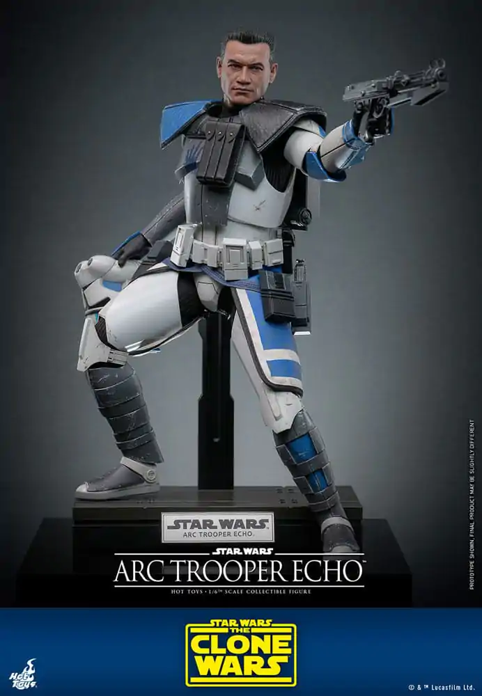 Star Wars: The Clone Wars akcijska figura 1/6 Arc Trooper Echo 30 cm fotografija izdelka