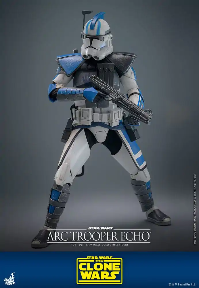 Star Wars: The Clone Wars akcijska figura 1/6 Arc Trooper Echo 30 cm fotografija izdelka