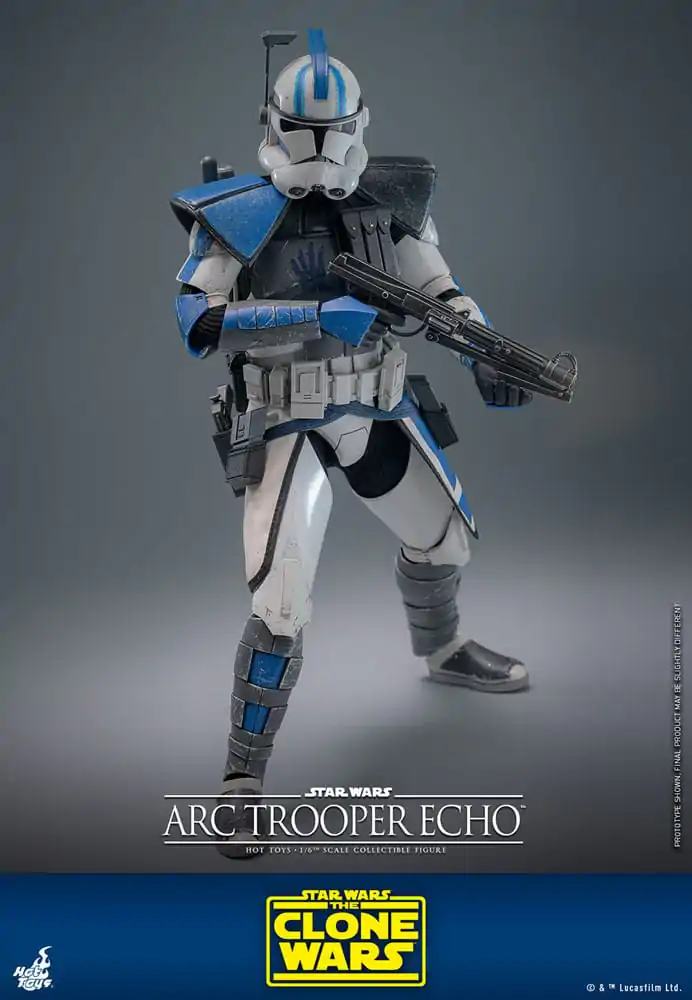 Star Wars: The Clone Wars akcijska figura 1/6 Arc Trooper Echo 30 cm fotografija izdelka