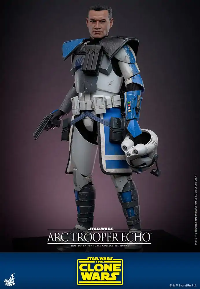 Star Wars: The Clone Wars akcijska figura 1/6 Arc Trooper Echo 30 cm fotografija izdelka