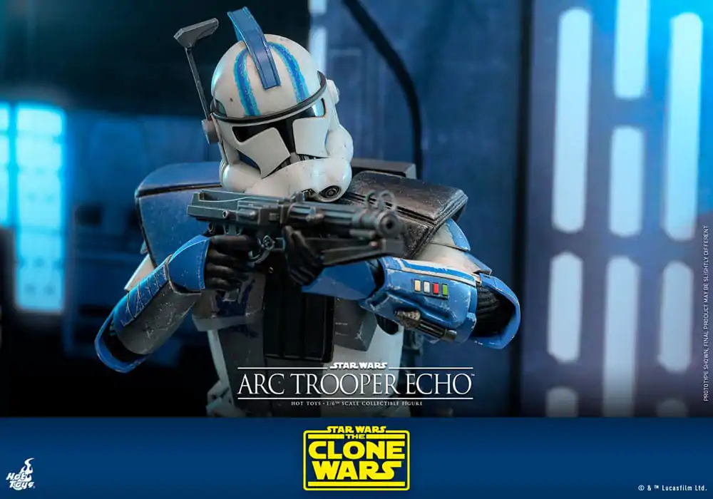 Star Wars: The Clone Wars akcijska figura 1/6 Arc Trooper Echo 30 cm fotografija izdelka