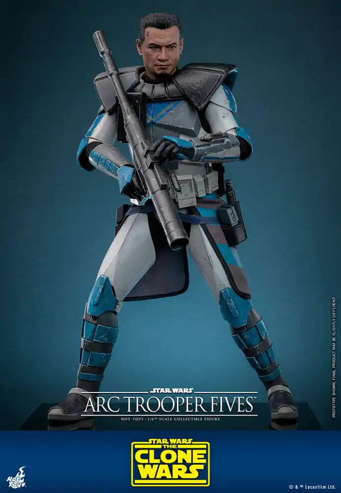 Star Wars: The Clone Wars Akcijska figura 1/6 Arc Trooper Fives 30 cm fotografija izdelka