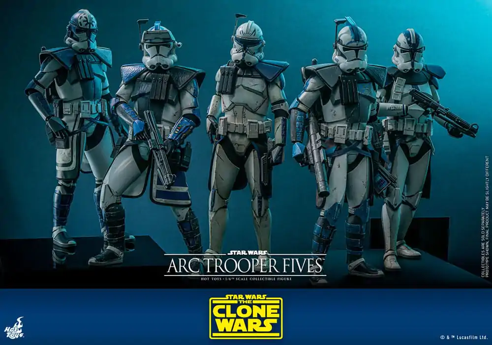 Star Wars: The Clone Wars Akcijska figura 1/6 Arc Trooper Fives 30 cm fotografija izdelka