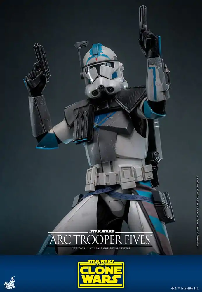 Star Wars: The Clone Wars Akcijska figura 1/6 Arc Trooper Fives 30 cm fotografija izdelka