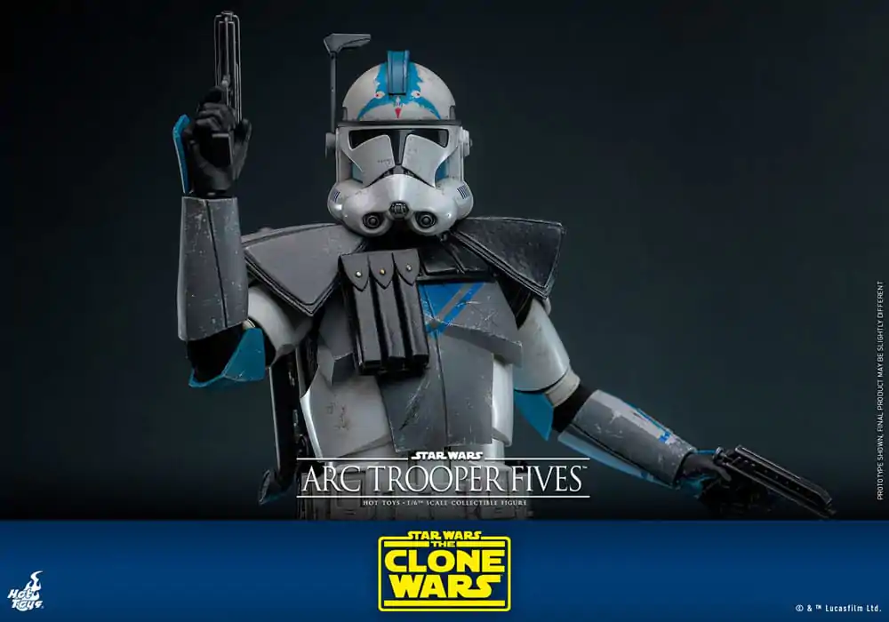 Star Wars: The Clone Wars Akcijska figura 1/6 Arc Trooper Fives 30 cm fotografija izdelka