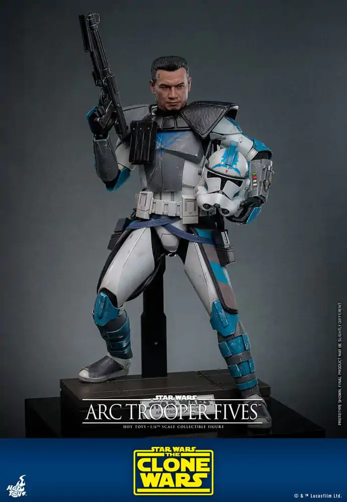 Star Wars: The Clone Wars Akcijska figura 1/6 Arc Trooper Fives 30 cm fotografija izdelka