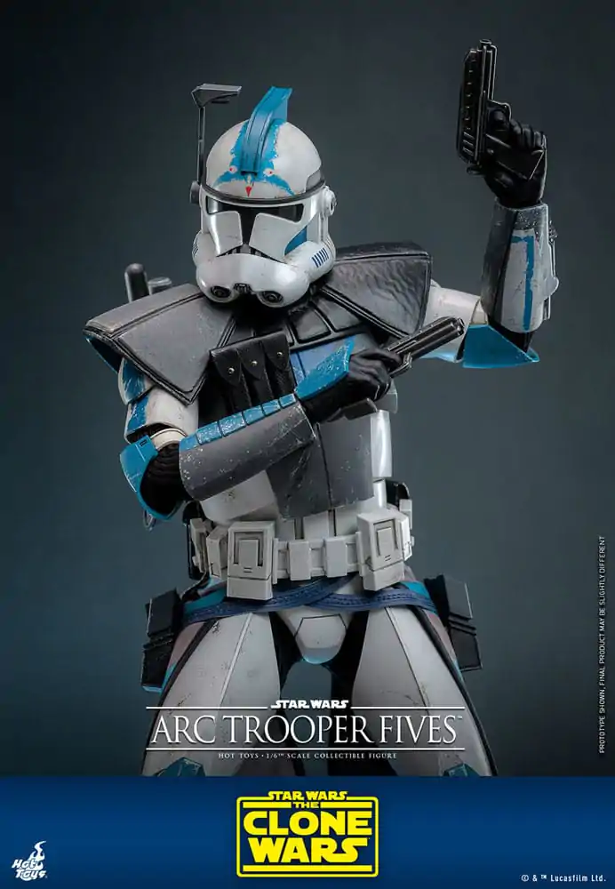 Star Wars: The Clone Wars Akcijska figura 1/6 Arc Trooper Fives 30 cm fotografija izdelka