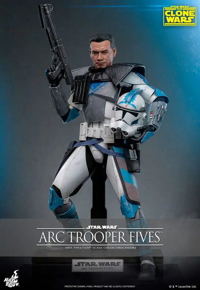 Star Wars: The Clone Wars Akcijska figura 1/6 Arc Trooper Fives 30 cm fotografija izdelka