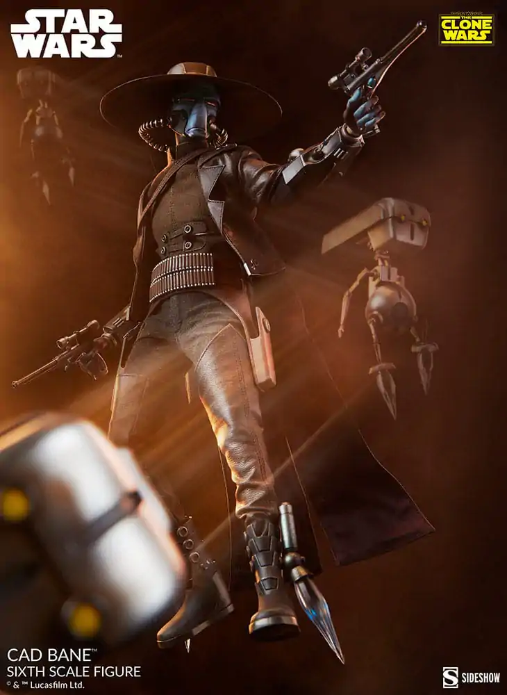 Star Wars The Clone Wars akcijska figura 1/6 Cad Bane 32 cm fotografija izdelka