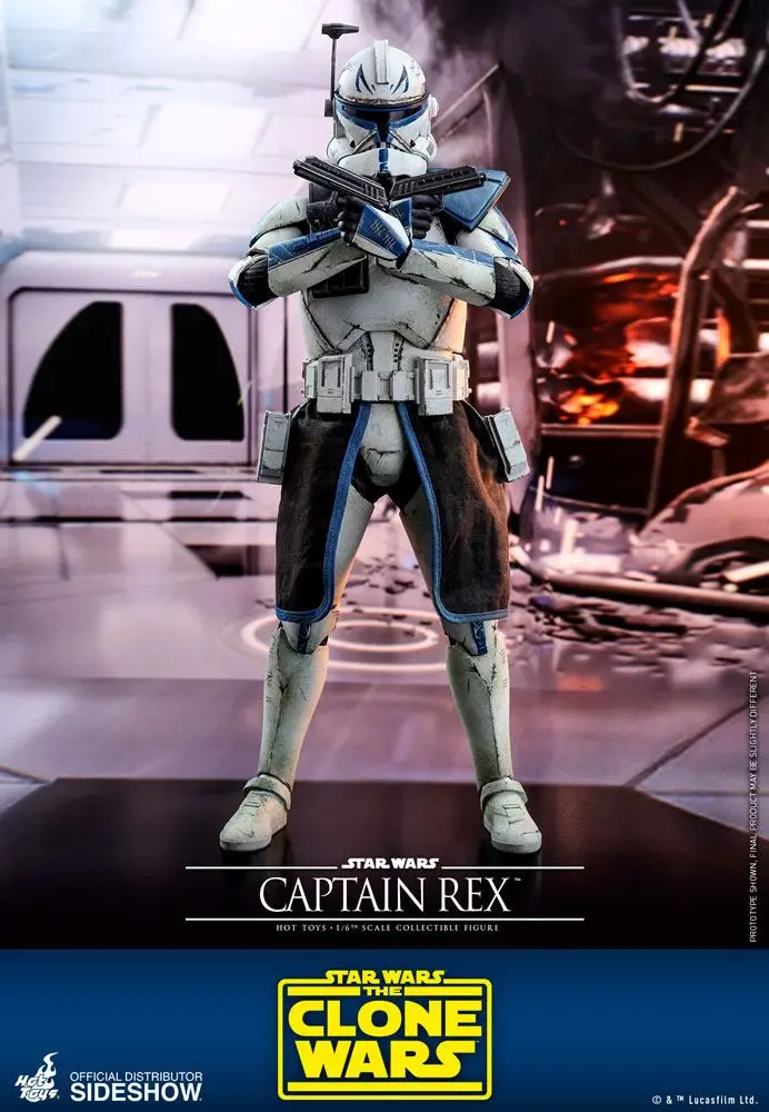 Star Wars The Clone Wars akcijska figura 1/6 Captain Rex 30 cm fotografija izdelka