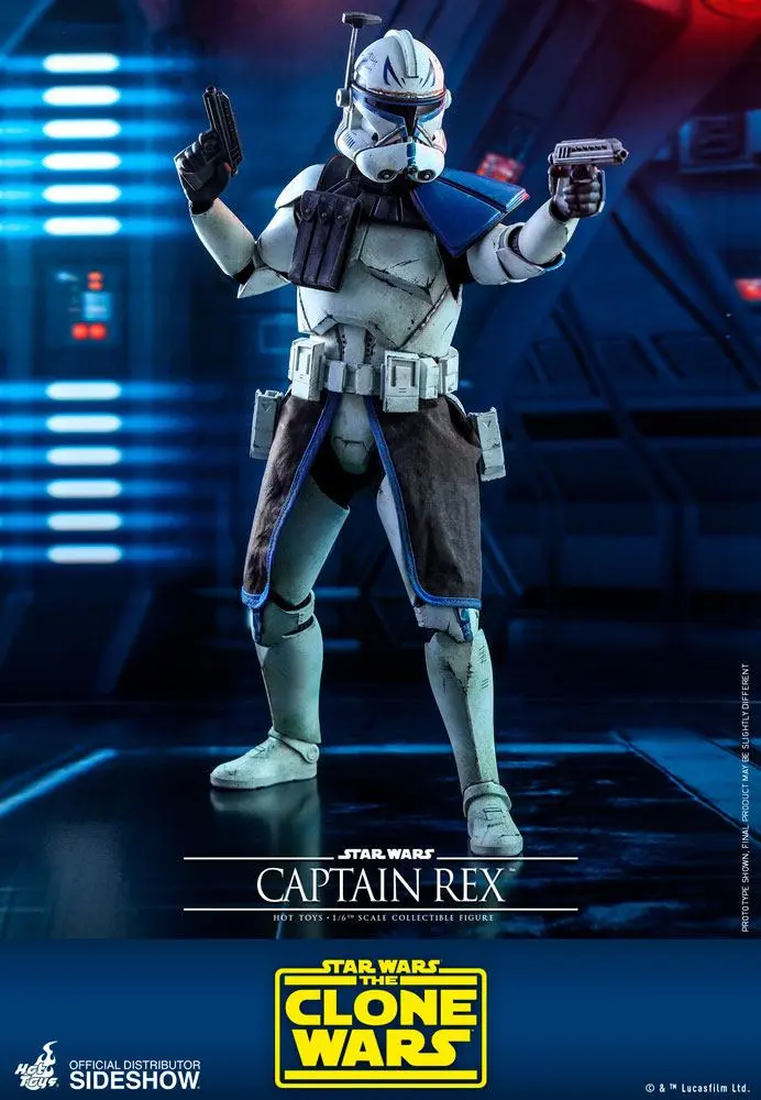 Star Wars The Clone Wars akcijska figura 1/6 Captain Rex 30 cm fotografija izdelka