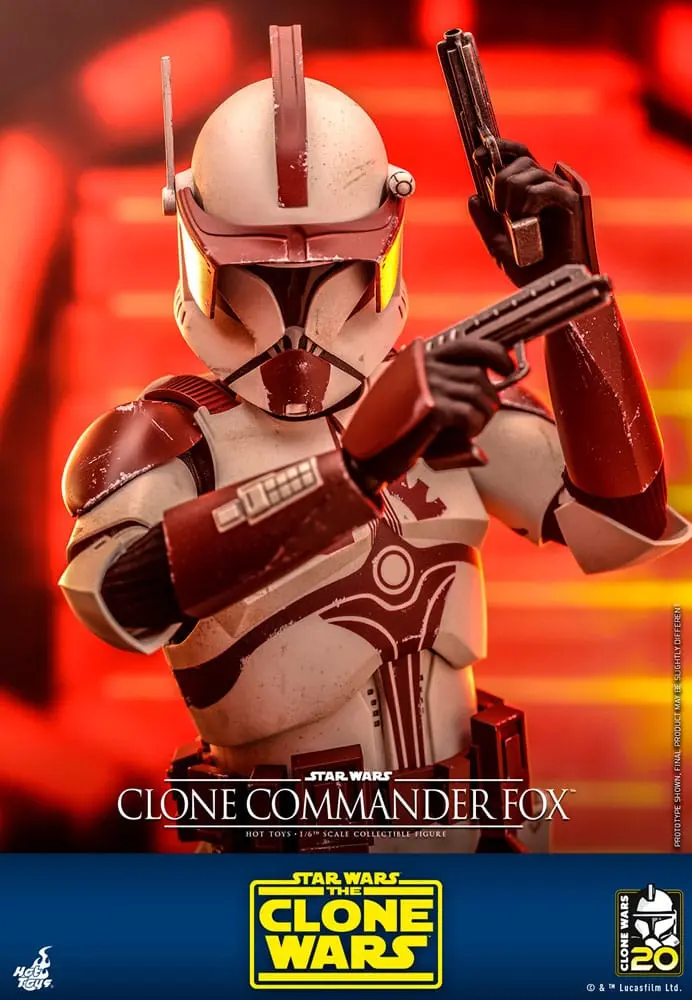 Star Wars: The Clone Wars akcijska figura 1/6 Clone Commander Fox 30 cm fotografija izdelka