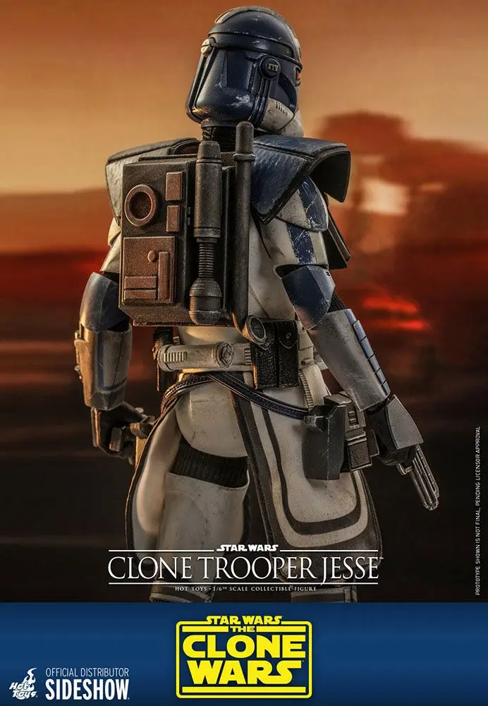 Star Wars The Clone Wars akcijska figura 1/6 Clone Trooper Jesse 30 cm fotografija izdelka