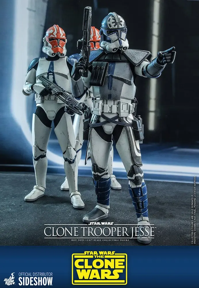 Star Wars The Clone Wars akcijska figura 1/6 Clone Trooper Jesse 30 cm fotografija izdelka