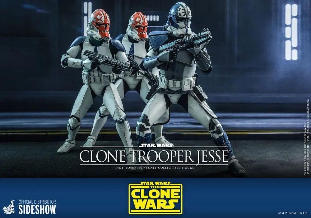 Star Wars The Clone Wars akcijska figura 1/6 Clone Trooper Jesse 30 cm fotografija izdelka