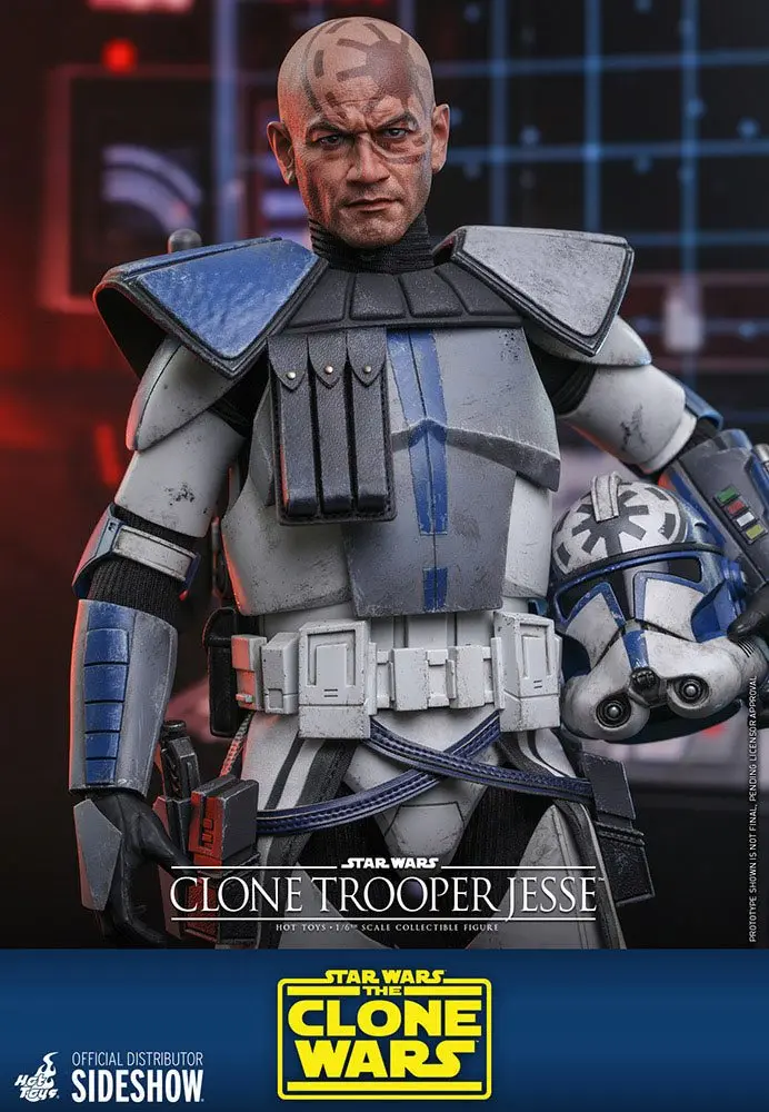 Star Wars The Clone Wars akcijska figura 1/6 Clone Trooper Jesse 30 cm fotografija izdelka