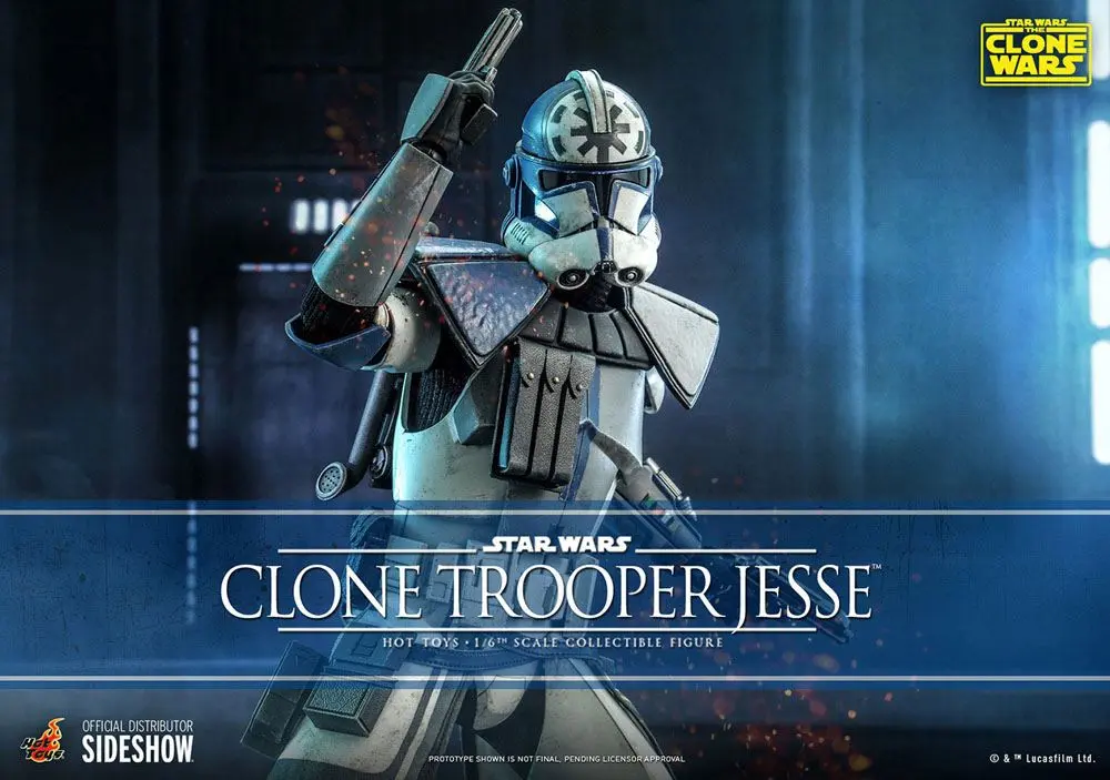 Star Wars The Clone Wars akcijska figura 1/6 Clone Trooper Jesse 30 cm fotografija izdelka