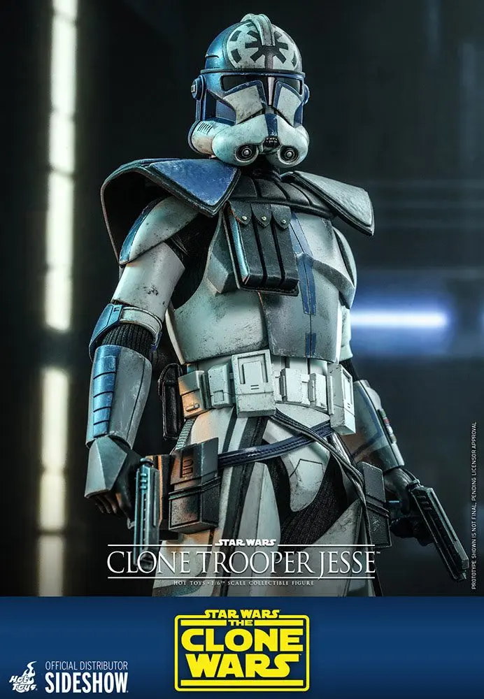 Star Wars The Clone Wars akcijska figura 1/6 Clone Trooper Jesse 30 cm fotografija izdelka