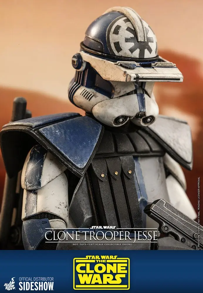 Star Wars The Clone Wars akcijska figura 1/6 Clone Trooper Jesse 30 cm fotografija izdelka