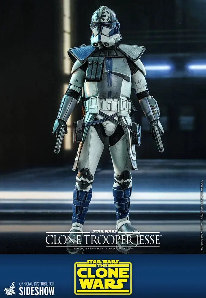 Star Wars The Clone Wars akcijska figura 1/6 Clone Trooper Jesse 30 cm fotografija izdelka