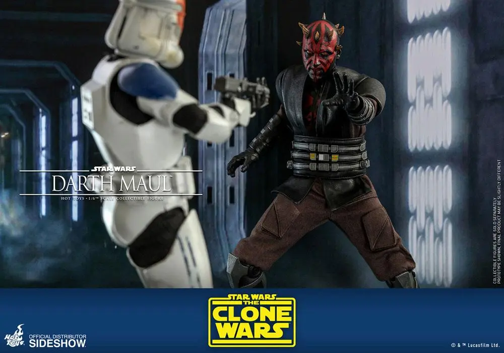 Star Wars The Clone Wars Akcijska figura 1/6 Darth Maul 29 cm fotografija izdelka