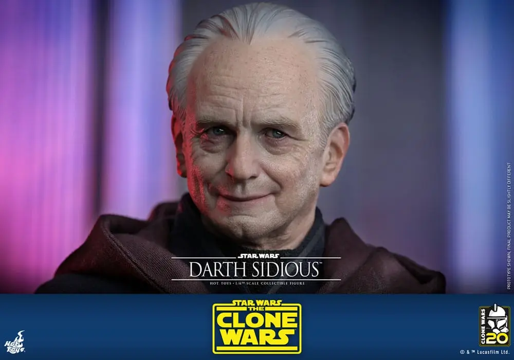 Star Wars: The Clone Wars Akcijska Figura 1/6 Darth Sidious 29 cm fotografija izdelka