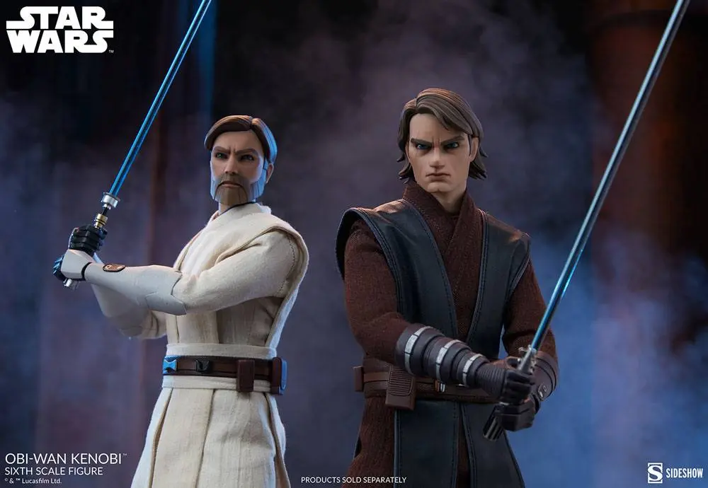Star Wars The Clone Wars akcijska figura 1/6 Obi-Wan Kenobi 30 cm fotografija izdelka