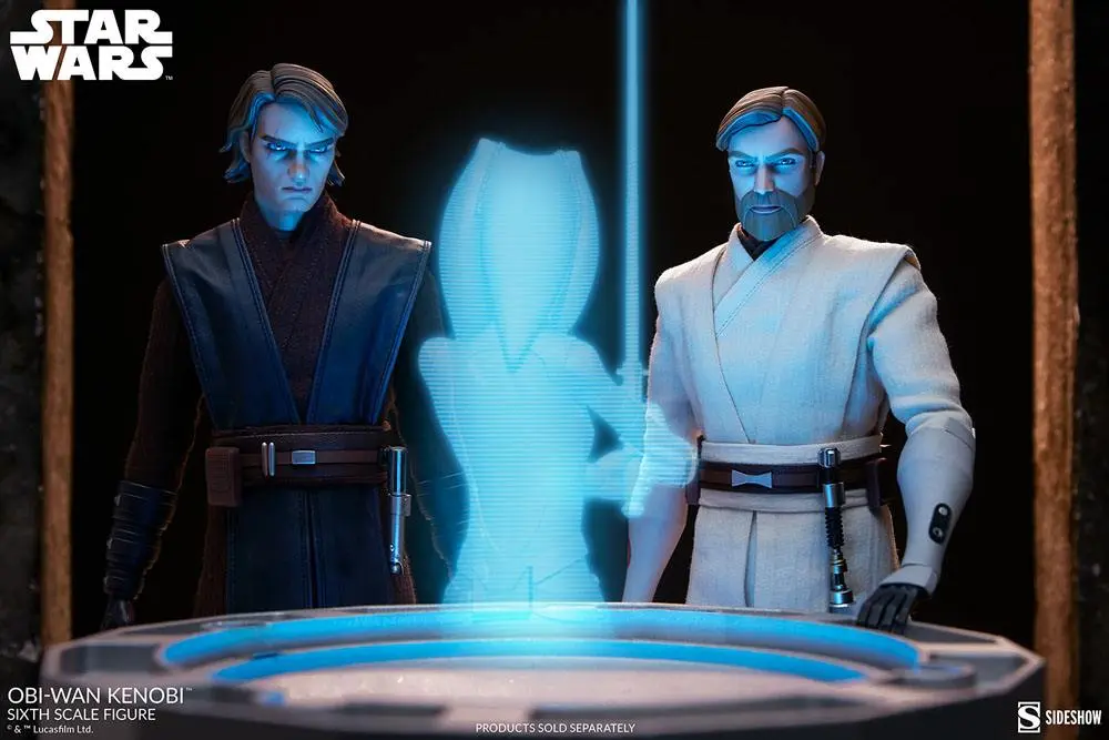 Star Wars The Clone Wars akcijska figura 1/6 Obi-Wan Kenobi 30 cm fotografija izdelka