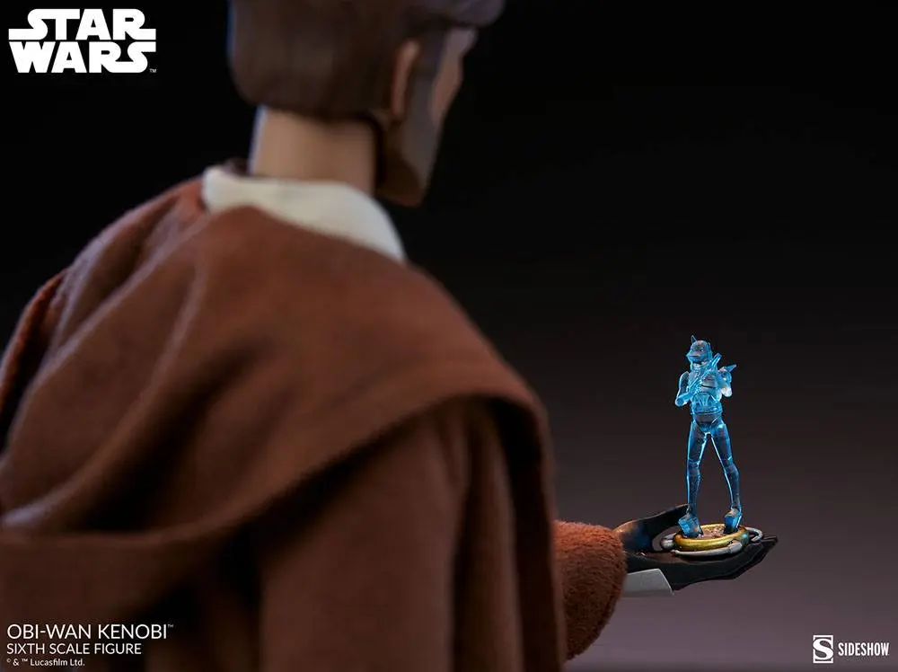 Star Wars The Clone Wars akcijska figura 1/6 Obi-Wan Kenobi 30 cm fotografija izdelka