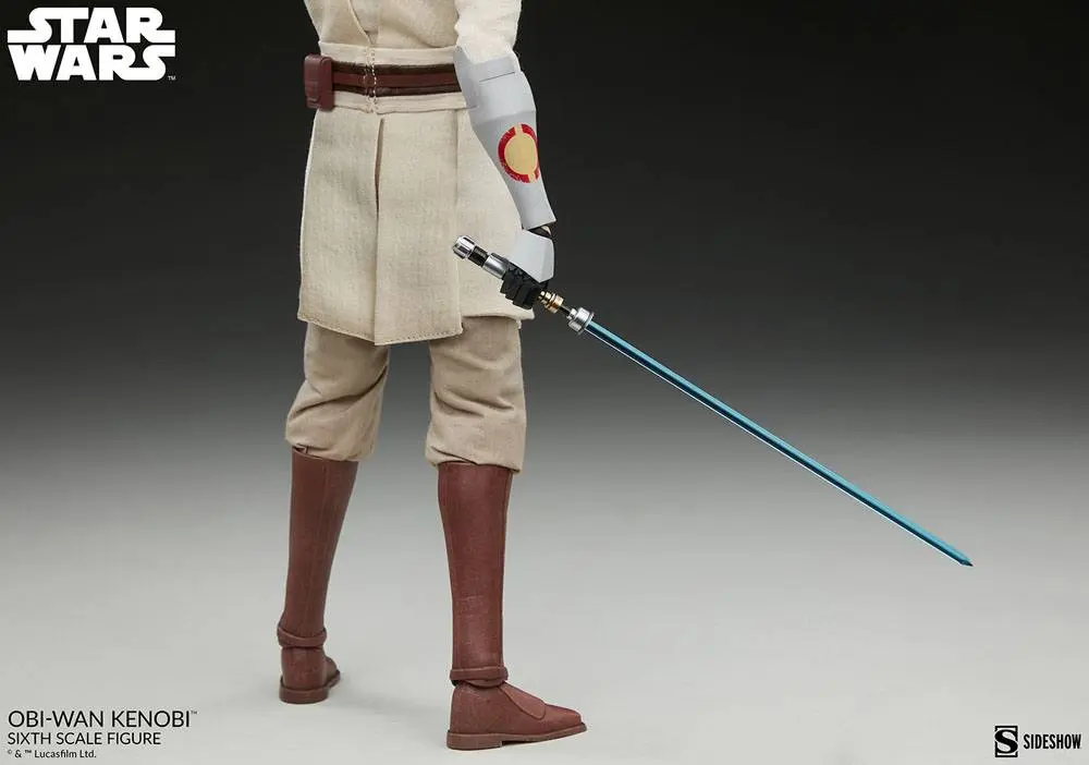 Star Wars The Clone Wars akcijska figura 1/6 Obi-Wan Kenobi 30 cm fotografija izdelka