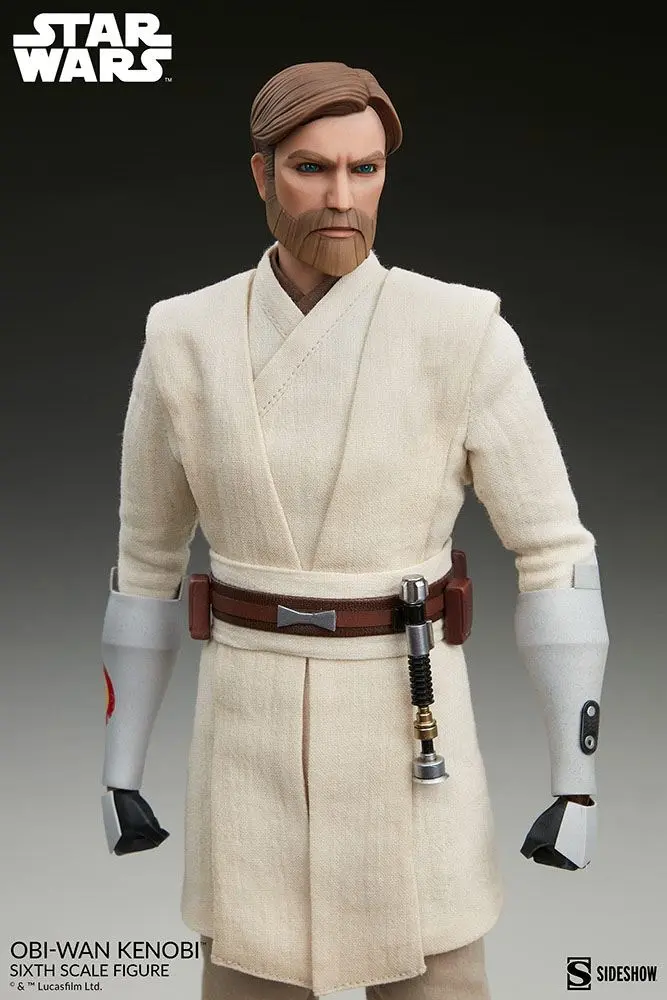 Star Wars The Clone Wars akcijska figura 1/6 Obi-Wan Kenobi 30 cm fotografija izdelka